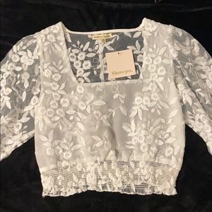 Showpo. Crop top - medium